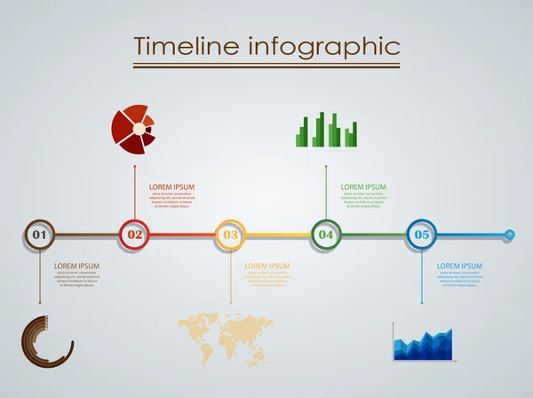 Timeline Royalty Free Stock Illustrations