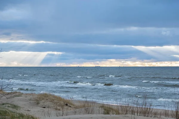 Ships Horizon Baltic Sea — ストック写真