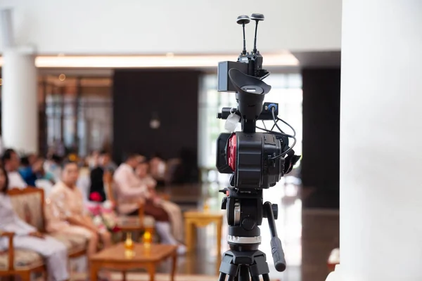 Movie Recording Device Recording Event Broadcast Publish Various Occasions Next — Stock Photo, Image
