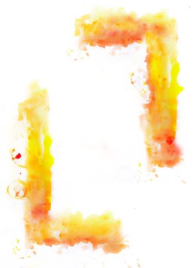 sarı resim çerçevesi