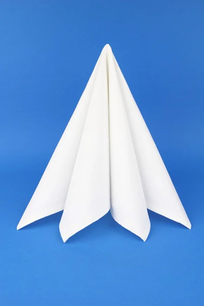 Folded napkin — Stock Photo, Image