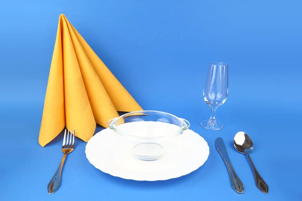 Folded napkin — Stock Photo, Image