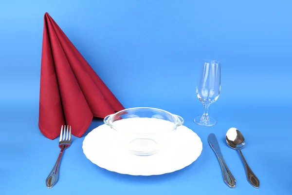 Folded napkin — Stock Photo, Image