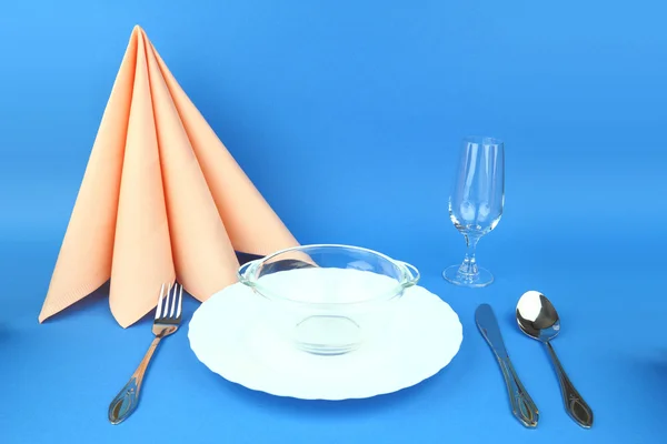 Folded napkin — Stock Photo, Image