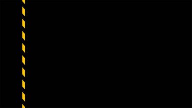 Siyah arkaplanda uyarı bandı çizgisi, sarı siyah şerit desen, güvenlik bölgesi için şerit işaretli uyarı alanı, kopya alanı için güvenlik pankartı, kurdele sarı siyah şerit