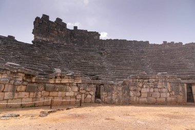Xanthos 'taki antik tiyatro kalıntıları, Türkiye' deki eski Roma medeniyeti.