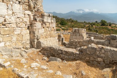 Eski Xanthos kasabası, Türkiye eski Roma ve Lycian rock mezarları ve medeniyeti harabeleri