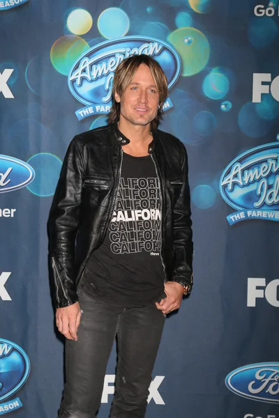 Sängerin keith urban — Stockfoto