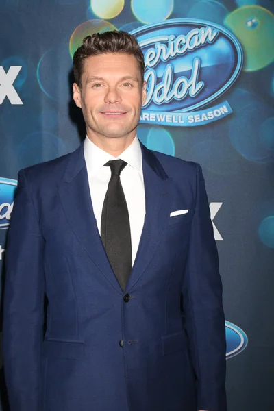 Moderátor Ryan Seacrest — Stock fotografie