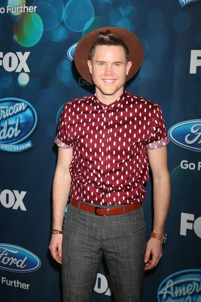 Trent Harmon concorrente — Foto Stock