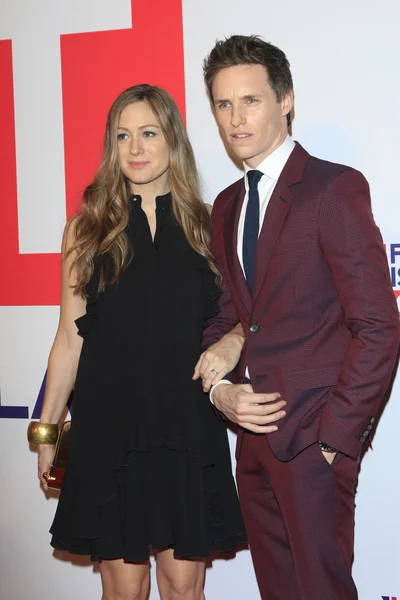 Hannah Bagshawe, Eddie Redmayne — Stock Photo, Image