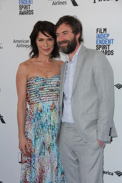 Katie Aselton, Mark Duplass — Stock Photo, Image