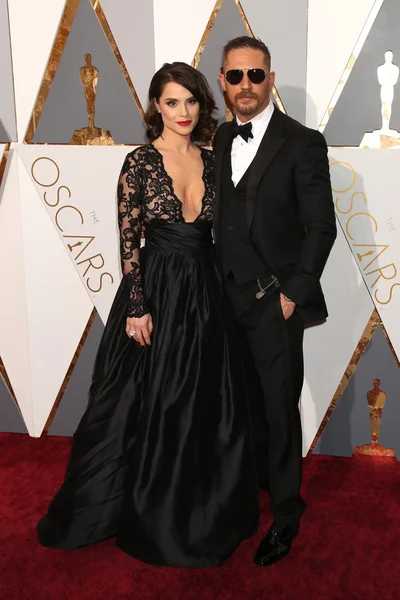 Charlotte Riley, Tom Hardy — Foto de Stock