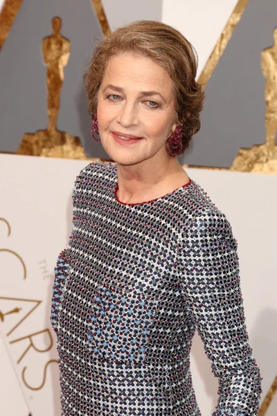 Actriz Charlotte Rampling — Foto de Stock