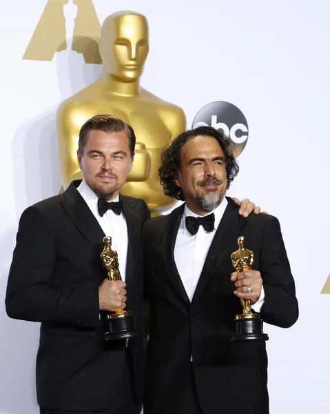 Leonardo Dicpario, Alejandro Gonzalez Inarritu — Stockfoto