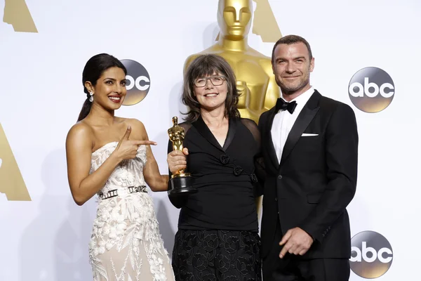 Priyanka Chopra, Margaret Sixel, Liev Schreiber — Stockfoto