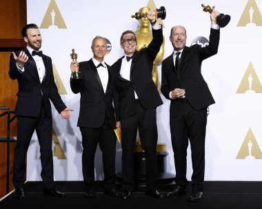 Chris Evans, Ben Osmo, Greg Rudloff, Chris Jenkins