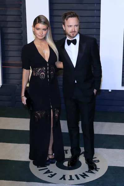 Aaron Paul, Lauren Parsekian — Stockfoto