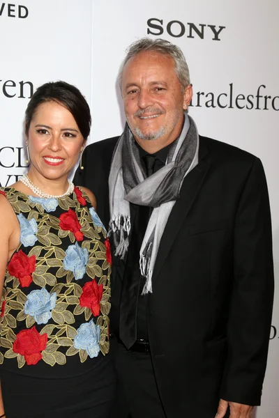 Patricia Riggen, Checco Varese — Stockfoto