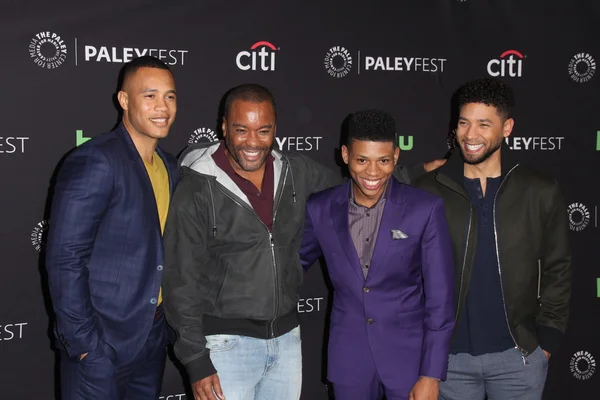 Trai Byers, Lee Daniels, Bryshere Y. Gray, Jussie Smollett — Stockfoto