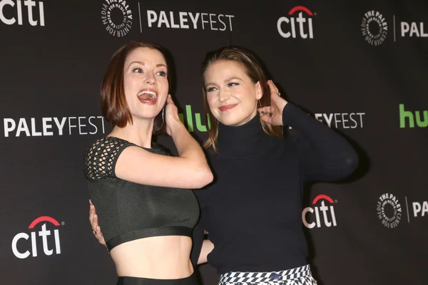 Chyler Leigh, Melissa Benoist — Stok fotoğraf