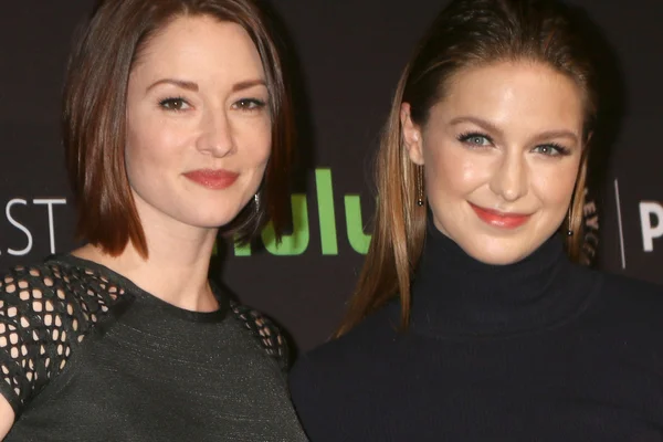 Chyler Leigh, Melissa Benoist — kuvapankkivalokuva