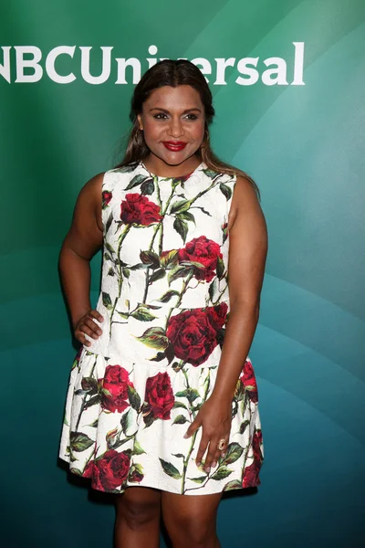 Näyttelijä Mindy Kaling — kuvapankkivalokuva