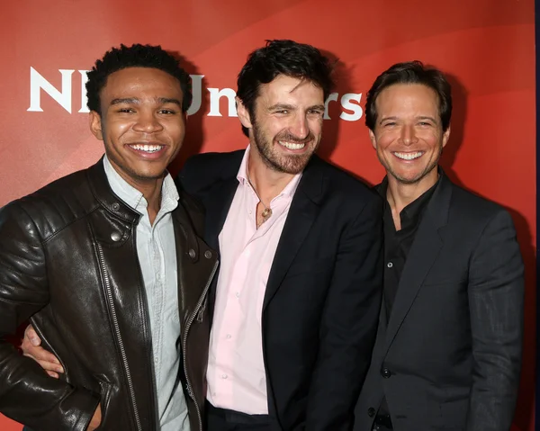 Robert Bailey Jr., Scott Wolf, Eoin Macken — Stok fotoğraf