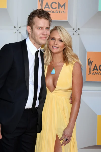 Singer Anderson East, Miranda Lambert — Stock Photo, Image