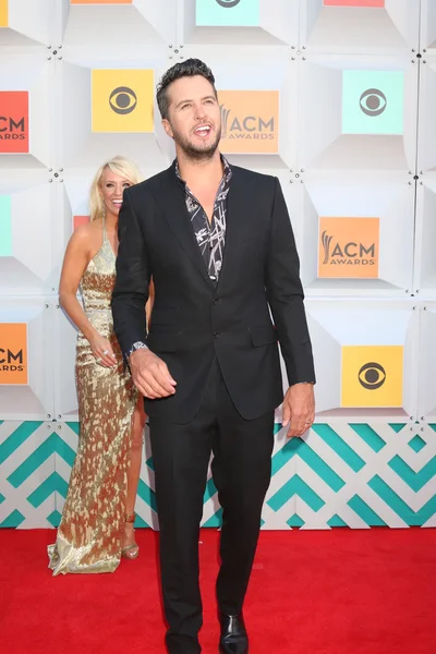 La cantante Caroline Bryan, Luke Bryan — Foto de Stock