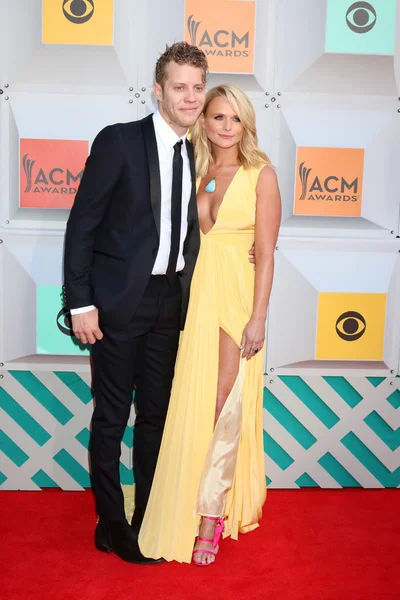 Zpěvák Anderson East, Miranda Lambert — Stock fotografie