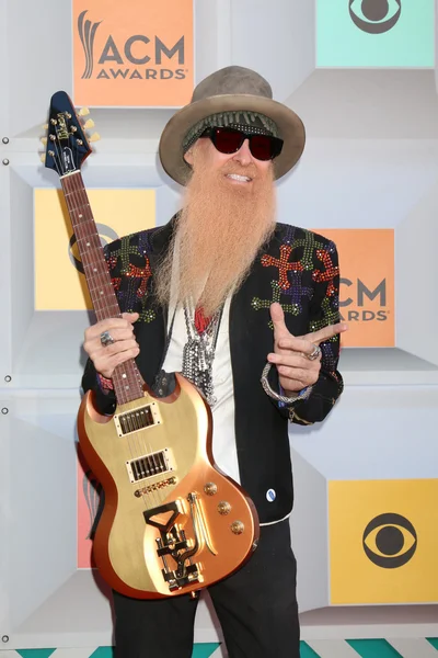 Singer Billy GIbbons — ストック写真