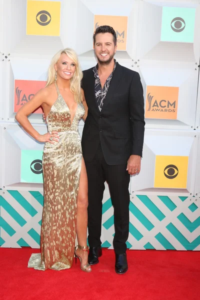 La cantante Caroline Bryan, Luke Bryan — Foto de Stock