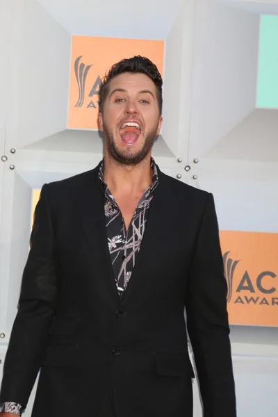 El cantante Luke Bryan — Foto de Stock