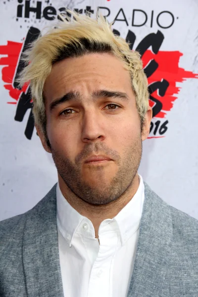 Wokalista Pete Wentz — Zdjęcie stockowe