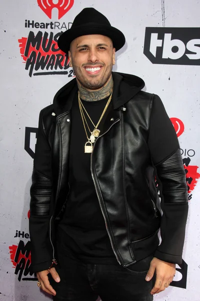 Sångare Nicky Jam — Stockfoto