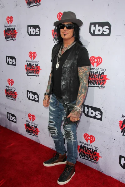 Zangeres Nikki Sixx — Stockfoto