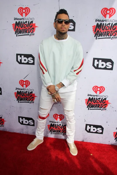 Singer Chris Brown — Stock Photo, Image