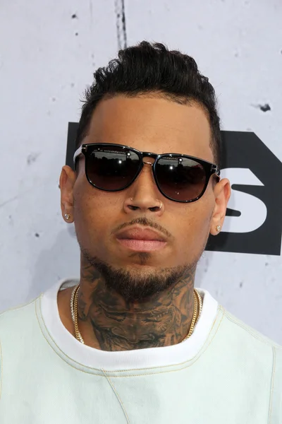 Il cantante Chris Brown — Foto Stock