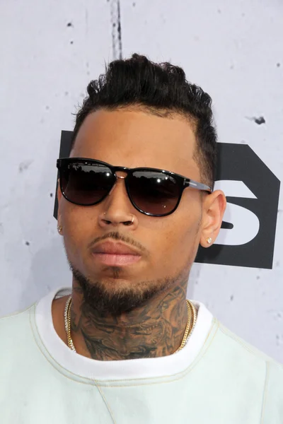 Sångaren Chris Brown — Stockfoto