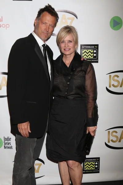 Matthew Ashford, Mary Beth Evans — Foto de Stock