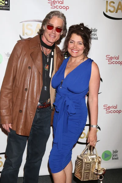 Ronn Moss, Devin Devasquez —  Fotos de Stock