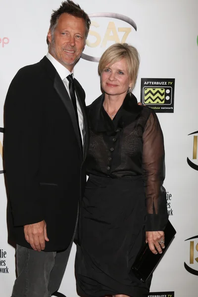 Matthew Ashford, Mary Beth Evans — Stock Photo, Image