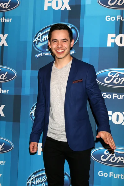 Sångaren David Archuleta — Stockfoto