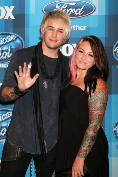 James Durbin, Heidi Durbin — Stock Photo, Image