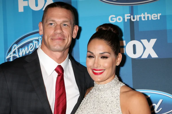 Singer John Cena, Nikki Bella — Stock Photo, Image