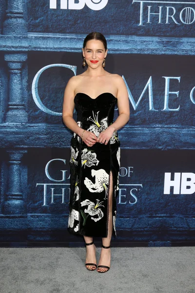 Atriz Emilia Clarke — Fotografia de Stock