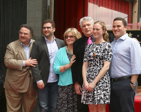 Harvey Fierstein, family — Stock Photo, Image