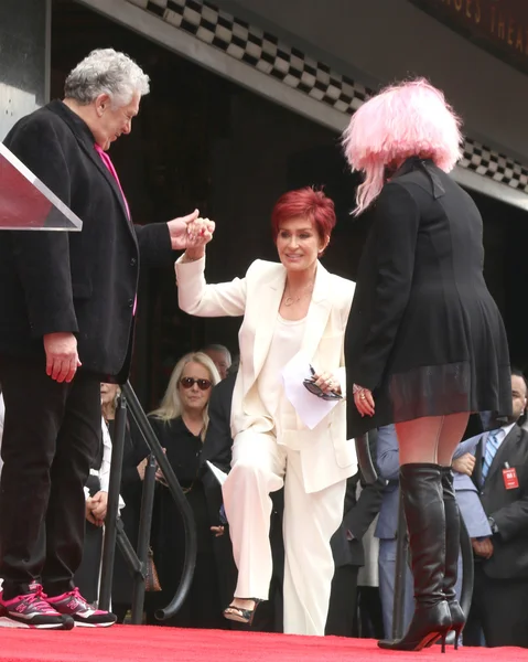 Harvey Fierstein, Sharon Osbourne, Cyndi Lauper — Stock Photo, Image