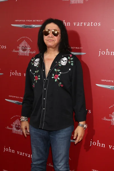 Zanger Gene Simmons — Stockfoto